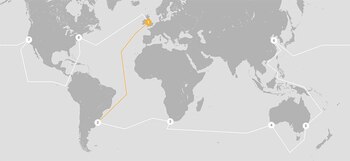 El trayecto de la carrera