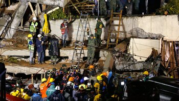 Las tareas de rescate en