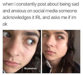 Cuando publico constantemente acerca de