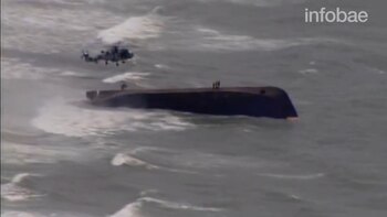 Los tres sobrevivientes del naufragio