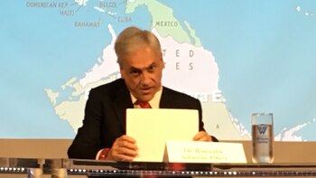 Sebastián Piñera en Washington