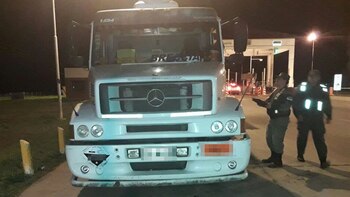 Decomisaron un camión que llevaba