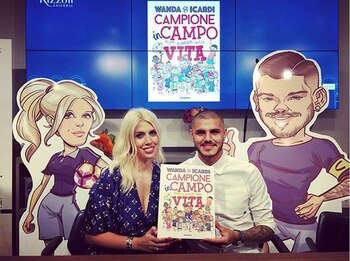 Wanda Nara presentó su libro
