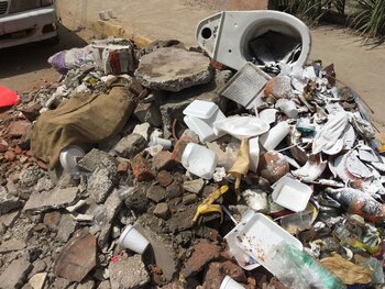 Algunas huellas de la desvastación