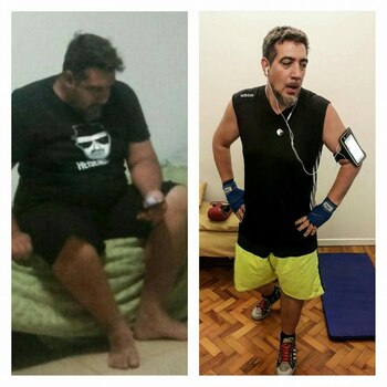 Pato Galván compartió su antes