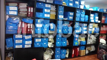 Allanamientos en la empresa Abril