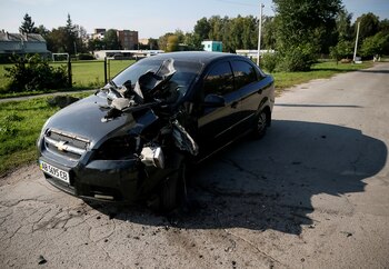 Este auto recibió, aparentemente, un