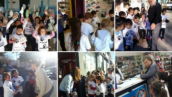 Los niños del segundo grado