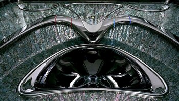 Lavamanos hecho de abulones