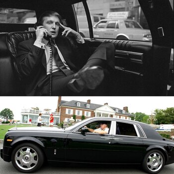 Ayer y hoy. Donald Trump