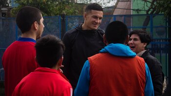 Sonny Bill William visitó la