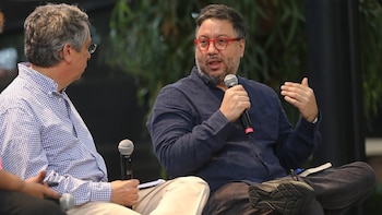 Boris Muñoz integró el panel