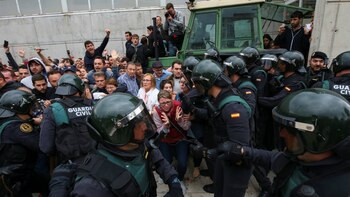 La policía fue muy cuestionada