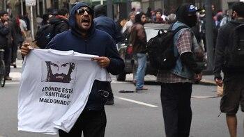 Uno de los agresores al