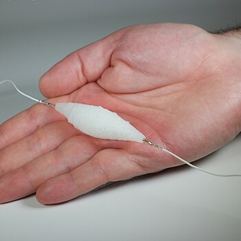 Músculo robótico en reposo (Aslan