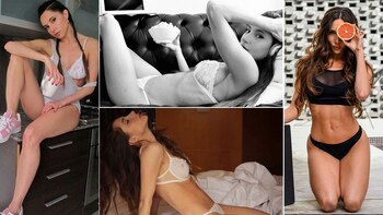 ¡Una diosa en lencería! Magui