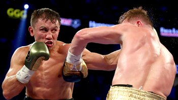 Golovkin y Canelo se enfrentaron