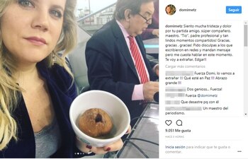 El emotivo mensaje de Dominque