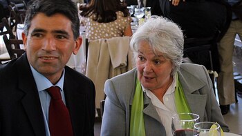 El ex vicepresidente en una