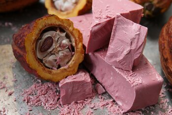 Cacao ruby. Imagen cortesía de