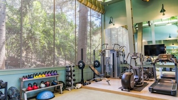 El gimnasio fue equipado de