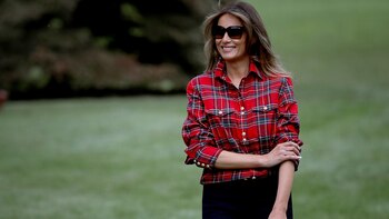 Melania Trump ya está en