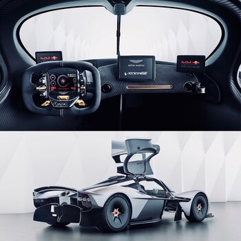 El tablero del Aston Martin