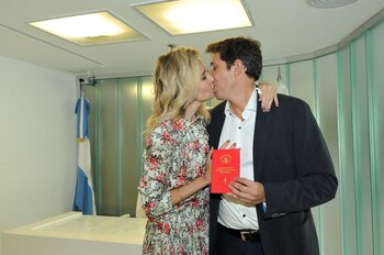 El jueves 5 dieron el “sí quiero” luego de ocho años de amor