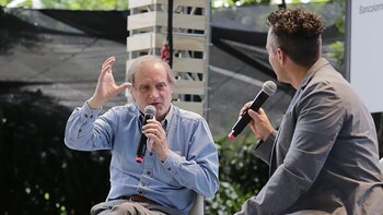 Fogel (izquierda) fue uno de