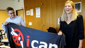 Beatrice Fihn, directora ejecutiva de