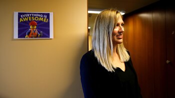 Beatrice Fihn. (Reuters)