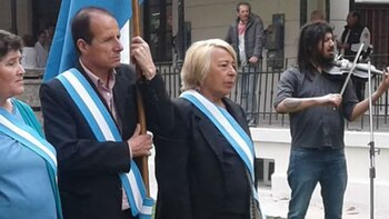 La pareja se casó después de 30 años