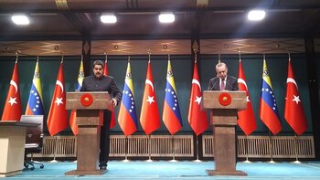 Maduro y Erdogan mantienen buenas