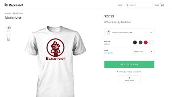 Una de las remeras que