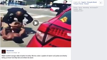 Una publicación de Blacktivist que