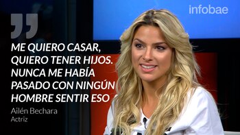 La actriz está más enamorada