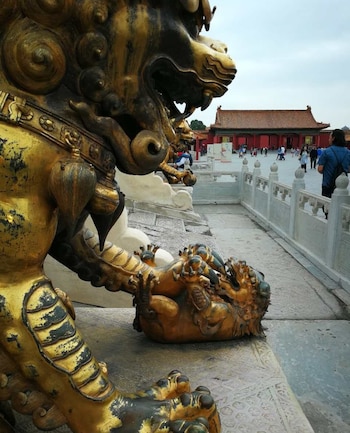 Los leones imperiales son símbolo