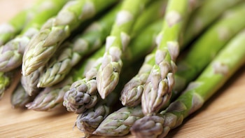 Los espárragos son ricos en