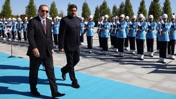 Nicolas Maduro fue recibido por