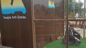 La cabina anti estrés que