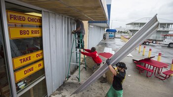 El huarcán Nate llegó a