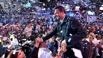 El ex legislador durante su