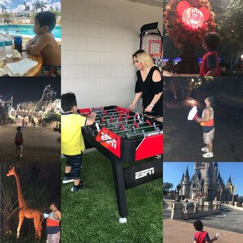 Las fotos que subió Ojeda