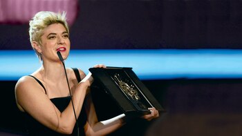 Anahí Berneri, directora del film. “La película pegó fuerte. Desde que llegamos al Festival todos hablaban de Sofía como candidata al premio”