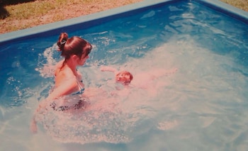 Paula y Delfina en el