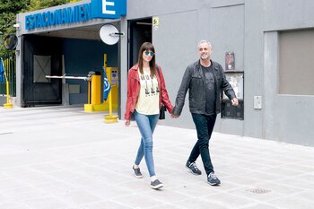Jorge Rial y Romina, enamorados por Palermo