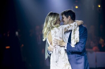 Vals y romance: “Estaba descreída del amor pero la vida me dio una segunda oportunidad. Gracias a Juan estoy totalmente reparada”, confesó la novia.