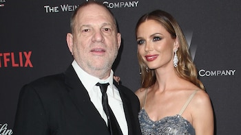 Harvey Weinstein con su ahora