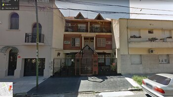 Así era el frente del edificio antes de la explosión