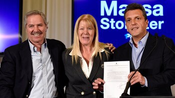 Solá junto a Margarita Stolbizer